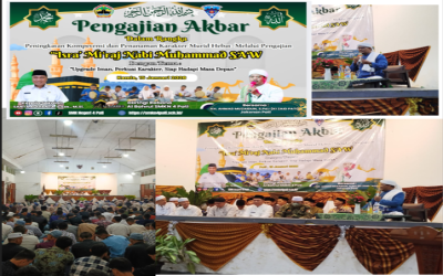 PENGAJIAN AKBAR MEMPERINGATI ISRA' MI'RAJ NABI MUHAMMMAD SAW. SMK NEGERI 4 PATI TAHUN 2026